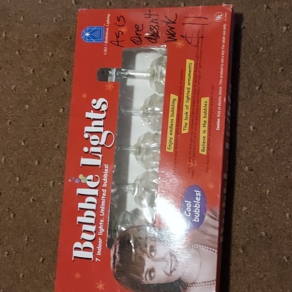 bethleham lighting Holiday Bubble Lights One Light Doesnt Work Poshmark